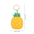 thumbnail image 2 of Raindrops  Pineapple Keychain Cord Lanyards for Id Badges Chains Winch Cords Keyring Girl Yellow, 2 of 8