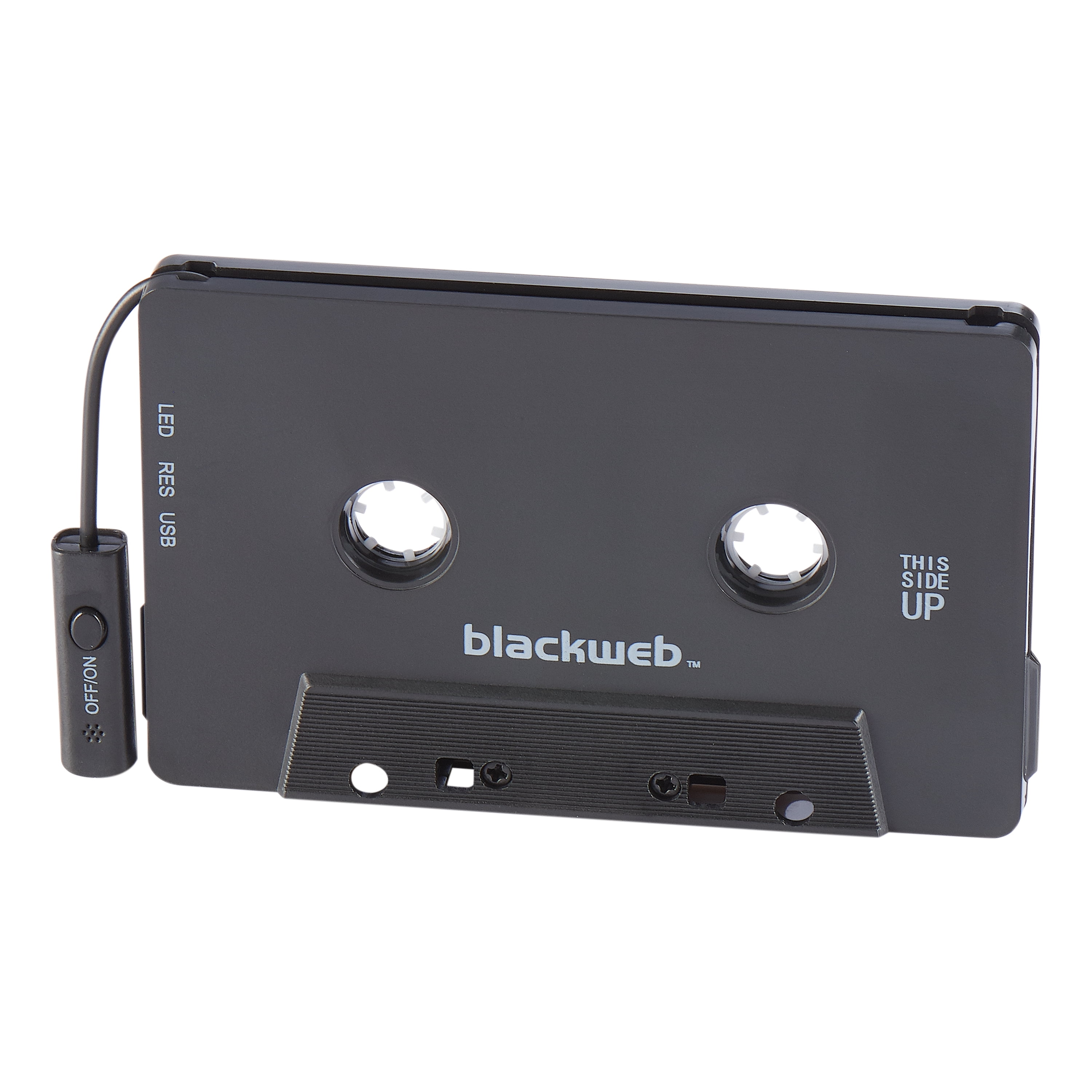 Bluetooth cassette adapter blackweb