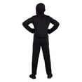 thumbnail image 2 of Exclusive Kid's Black Ninja Master Costume, 2 of 4
