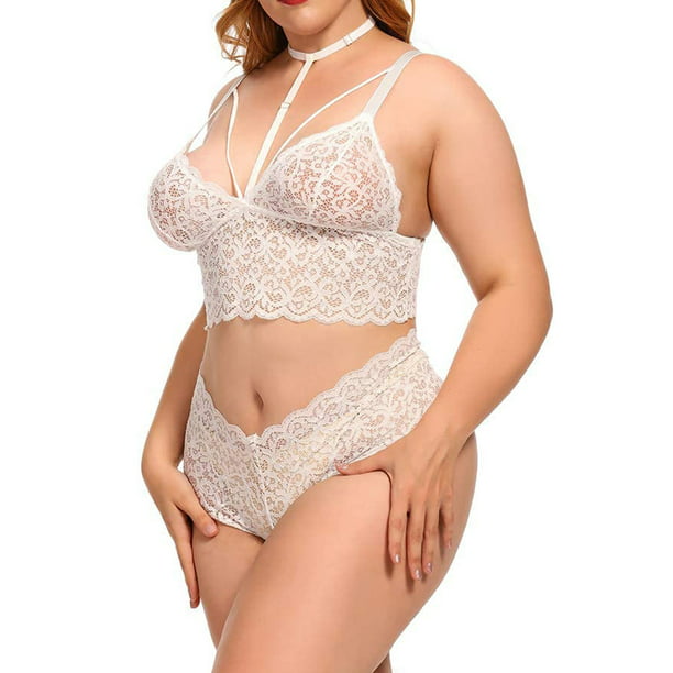 Oem Plus Size Underwear Women's Sexy Lingerie High Quality Lace Bra And  Panty Sets, Plus Size Lingerie For Women, Women's Lingerie, Bra And Brief  Sets - Buy China Wholesale Plus Size Underwear
