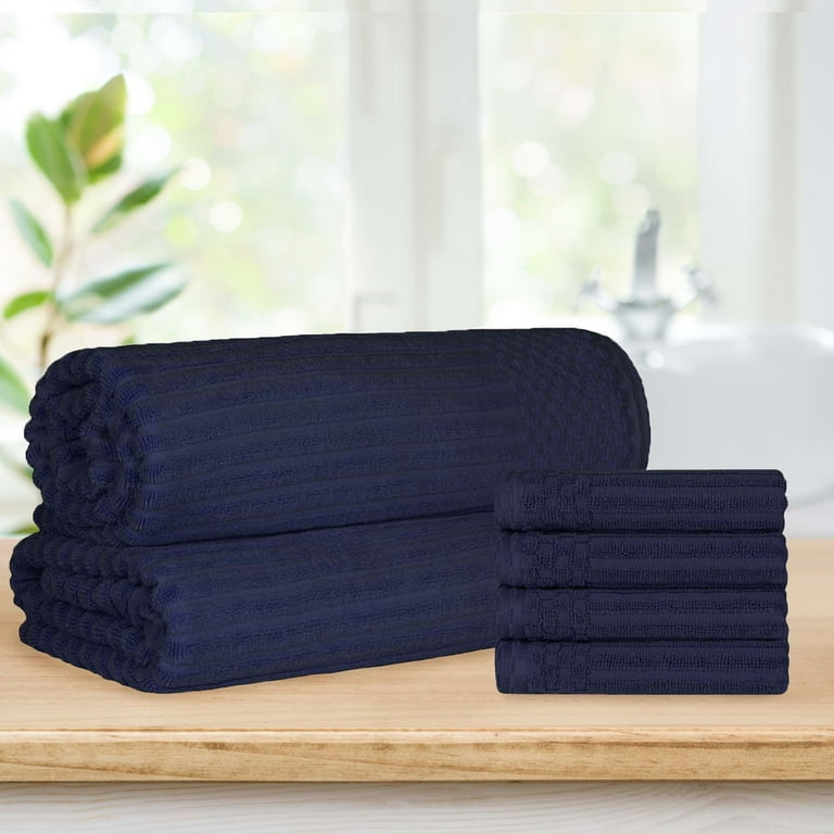 Navy bath online sheets