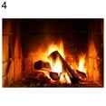 thumbnail image 6 of jiaroswwei Fireplace Burning Firewood Studio Photography Photo Props Backdrop Decoration, 6 of 7