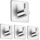 thumbnail image 1 of Ganchos de pared adhesivos para una fácil instalación, ganchos de alta capacidad de carga a prueba de óxido que no requieren taladro, ganchos decorativos de acero inoxidable a prueba de agua para, 1 of 7