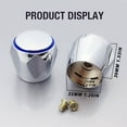 thumbnail image 5 of 2 set Faucet Knob Handle Replacement Parts for Hot and Cold Taps Includes Valve and Spool Compatible with Shower and Bathtub Faucets Faucet Accessories, Blue, 5 of 5