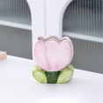 thumbnail image 2 of Porta Brochas de Maquillaje Flor de Cerámica - Diseño Elegante, Almacenaje Multifuncional y Tamaño Compacto - Organizador de Escritorio para Brochas/Plumas/ Dormitorio de Niñas, 2 of 3