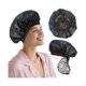 thumbnail image 1 of wonima11 2 in 1 Wrap Cap Bonnet Reversible Adjustable Hair Wrap Nettie Band Silk Press Set Braid Bonnet Doobie Wrap Cap Dominican Tubi, 1 of 1