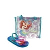 Disney The Little Mermaid Summer Fun Flip Flop & Beach Tote Set (Toddler Girls)