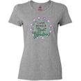 thumbnail image 3 of Inktastic I Love Being a Great Grandma- Circle of Hearts Women's T-Shirt, 3 of 5