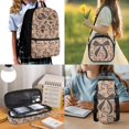 thumbnail image 2 of Aplkyhs Kids Backpack Set Brown Camouflage Bow 4Pcs Kids Backpack for Girls with Lunch Box Pencil Case and Water Bottle Case Cover Suitable for Elementary Middle School High School, 2 of 7