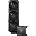thumbnail image 3 of MSI MEG CoreLiquid S360 - AIO CPU Liquid Cooler - 2.4" IPS Display - LGA 1700 Ready - 360mm Radiator - Triple 120mm Silent Gale P12 Fans, 3 of 7