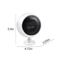 thumbnail image 3 of Nuevo calefactor para coche Mini 12V, calefactor desempañador y descongelador, con ventilador de calentamiento rápido con suministro de ángulo amplio para un mejor calentamiento Ventilador calefactor, 3 of 7