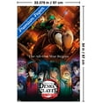 thumbnail image 3 of Demon Slayer: Infinity Castle (2025) - Key Art Wall Poster with Pushpins, 22.375" x 34", 3 of 4