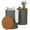 Grey, variant on HOMCOM Nesting Coffee Table Set of 2 with Lids, Hidden Space