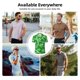 thumbnail image 5 of Fotbe Bamboo Camiseta Polo de Golf para Hombre con Estampado – Camisa Deportiva Transpirable con Cuello Abotonado-3X-Large, 5 of 6