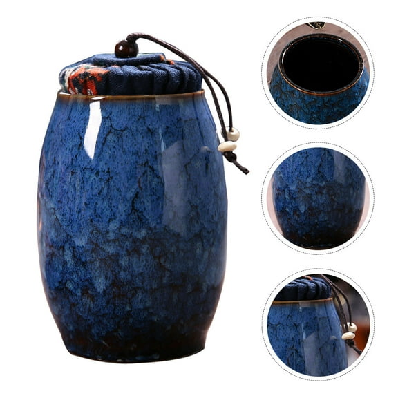 WHAMVOX Vintage Kitchen Canisters Tea Ointment Container Multi-function