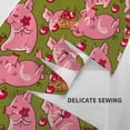 thumbnail image 7 of Bingfone Polyester Fabric Tapestry Cartoon Pigs Wall Hanging Tapestry,Daily Decorative Tapestry for Bedroom Living Room Dorm 60L x 51W Inches, 7 of 7