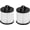 2 Set DCF21 Vacuum Filter, variant on 2Pcs Hepa filter DCF-21 Replace 67821, 68931, 68931A, EF91 Upright Vacuum Cleaners Washable Reusable HEPA Vacuum Filter Compatible with Eureka Airspeed AS1000 Series