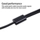thumbnail image 2 of Cable adaptador Injueey XLR hembra a macho de 3 núcleos Convertidor de Audio profesional, 2 of 6