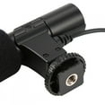 thumbnail image 4 of Micrófono de Cámarae Con Windsheid, Micrófono de Condensador útil de 13x2.2cm 100 g con Windsheid, para varías cáras videocamaras de videocomisión de cámara, 4 of 7