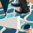 thumbnail image 2 of Yayeee Doormat for Inside 20"x32" Absorbent Low-Profile Washable Non-Slip Rubber Backed Entryway Rug, Blue Geometric Pattern, 2 of 8