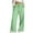 Green, variant on HAiming Womens Straight Wide Leg Pants Drawstring Elastic High Waisted Sweatpants Casual Loose Trousers with Pocket
