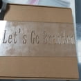 thumbnail image 3 of Molde De Bandera Let'S Go Brandon, Herramienta De Molde De Inyección De Tinta Con Letras Huecas Transparentes Para Puerta Y Pared De Coche Scienceny HA038765-00, 3 of 4