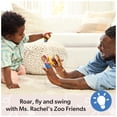 thumbnail image 4 of Finger Puppets Ms. Rachel Zoo Friends, paquete de 4 unidades, león, mono, loro, 4 of 8