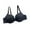 Dark Gray, variant on Bigersell Tshirt Bra Training Bra Bras Ladies Push up T-Shirt Bra Style B80 Tshirt Bras for Women Back-Smoothing Bra Feature Pregnancy Bra Hook & Eye Bra Closure , Black M