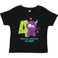 thumbnail image 3 of Inktastic Monster 4th Birthday Boys or Girls Toddler T-Shirt, 3 of 5