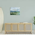 thumbnail image 2 of Modern Brushed Cloudy Landscape Landscape Painting Gallery Wrapped Canvas Print Wall Art, 2 of 7