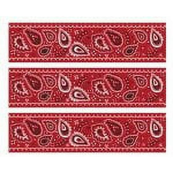 Red Bandana -1/4 (Quarter Sheet) Edible Photo Image Cake Decoration