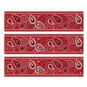 Red Bandana -1/4 (Quarter Sheet) Edible Photo Image Cake Decoration