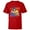 Red, variant on Disney 100 Stitch in Costume Rajah Aladdin a Whole New World - Short Sleeve T-Shirt for Kids - Customized-Athletic Heather