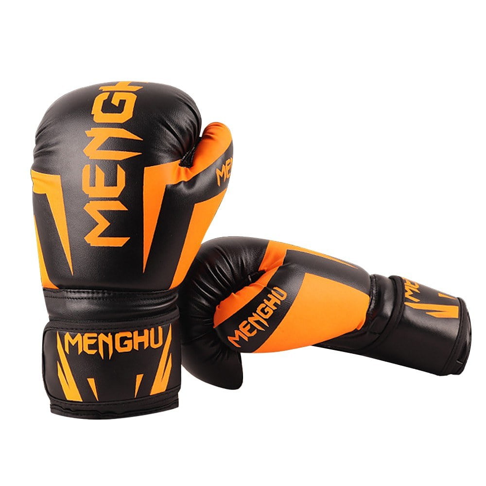 12oz Boxing Gloves with Wrist Support for Kickboxing and Muay Thai