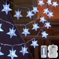 thumbnail image 1 of Luces en Cadena con Estrellas Brightown 5,2 metros 50 LED a Pilas, 1 of 8