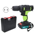 thumbnail image 1 of Electric Drill 2‑Speed Lithium Battery Pistol Screwdriver Impact Drilling Tool AC100‑240VUS Plug, 1 of 5