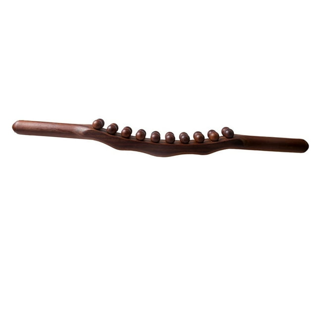 Wooden Scraping Tool Body Sculpting Tools Multi Functional for Neck , Coffee