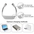 thumbnail image 4 of LED Neck Reading Light, 3 Colors, 6 Brightness Levels, Bendable Arms, Rechargeable, Long Lasting, Perfect for Reading, Knitting, Camping, Repairing, 4 of 5