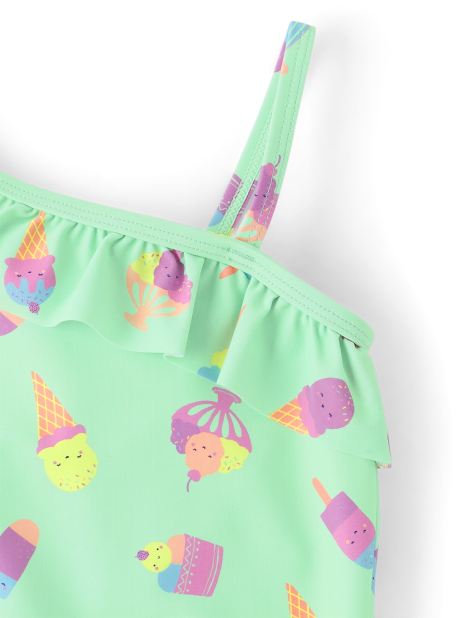 The Children's Place Baby & Toddler Girls Sleeveless One Shoulder One Piece Swimsuit, Sizes 6M-5T