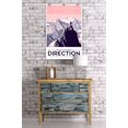 thumbnail image 3 of Get Lost in the Right Direction, Pink and Purple, Pacific Northwest (24x36 Giclee Gallery Art Print, Vivid Textured Wall Decor), 3 of 3
