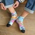 thumbnail image 3 of Johaoi Bluey Pattern Novelty Socks, Funny Socks Over The Calf Tube Stocking Crew Colorful Stockings for Women and Men, 3 of 7