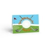 Golf Thank You Note Card- 10 Golfing Cards & Envelopes - B14337