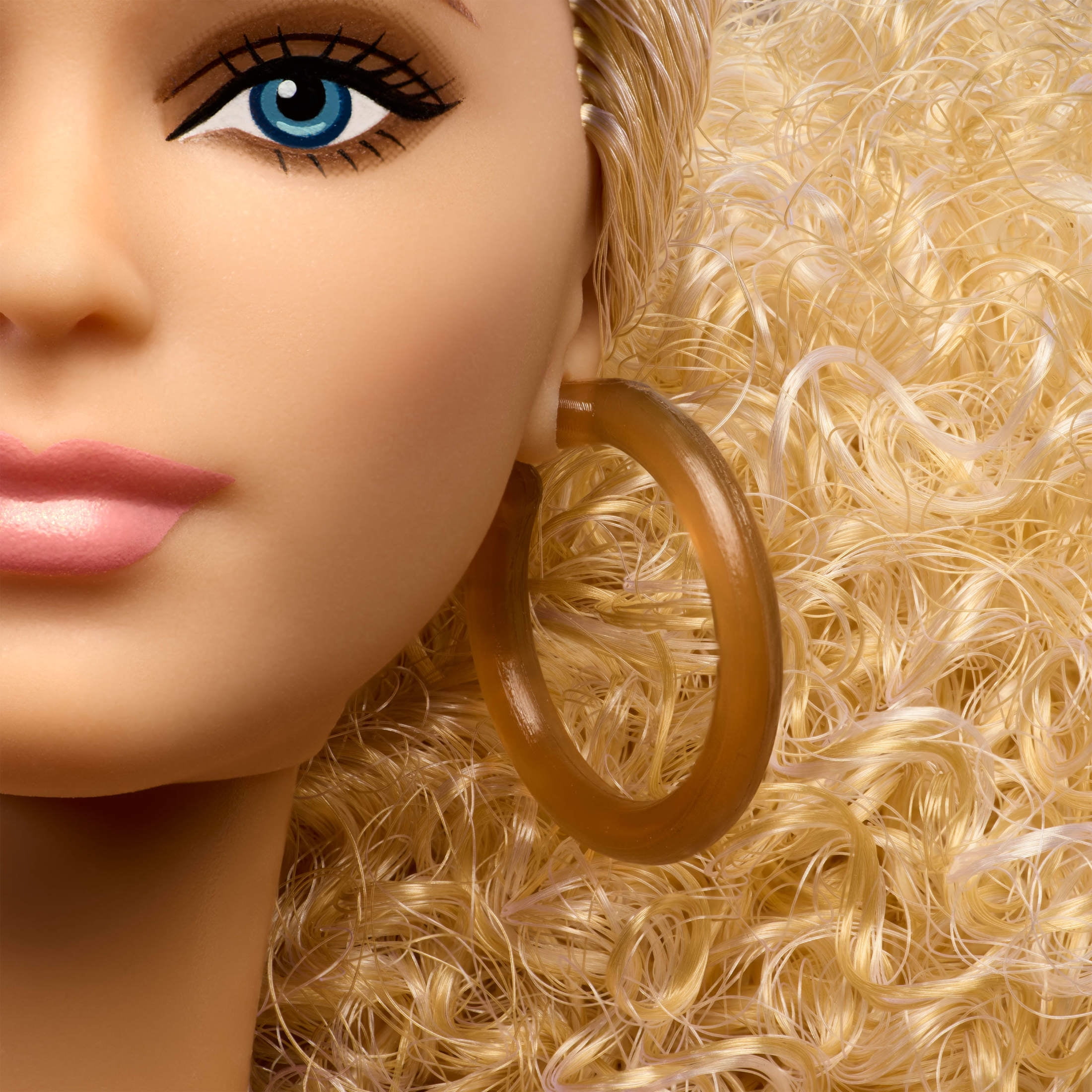 Barbie Basics Collectible Doll, Model 07 with Blonde Hair in White Pants with Golden Print