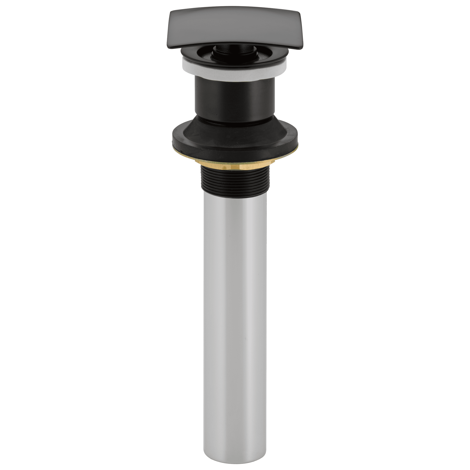 delta 72174 square push popup drain assembly less overflow Walmart