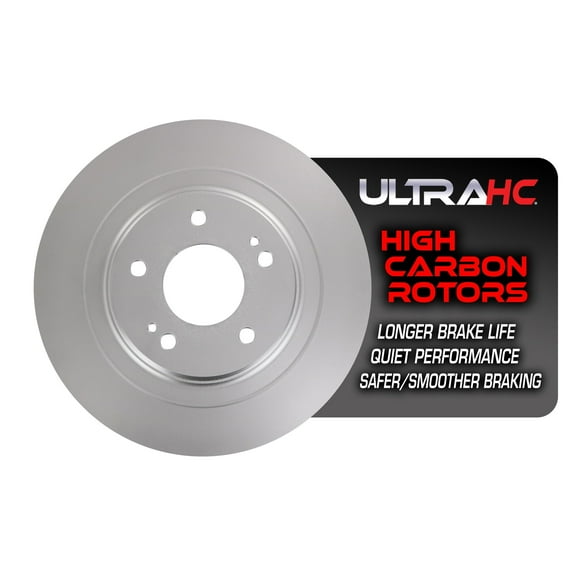 UltraHC Coated High Carbon Brake Rotor, Rear UR004379, Mitsubishi Outlander 2020-2014