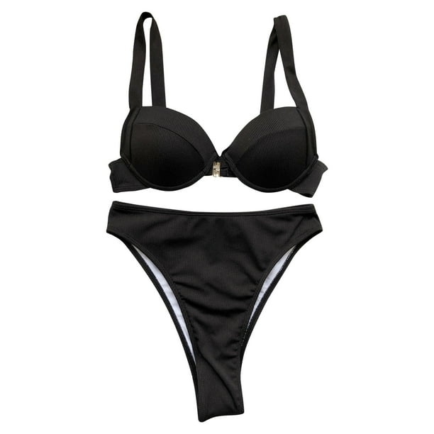 ZXHACSJ Sexy Bikini Push Up Women Swimsuits Female Micro Bikini Set