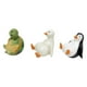 thumbnail image 2 of Adorno de escritorio de animales divertidos, minifiguras de tortugas, pingüinos y patos perezosos, regalo para amigos, familiares y colegas., 2 of 9