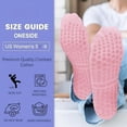 thumbnail image 2 of 6-Pack Non-Slip Grip Socks for Women - Multi-Surface Traction for Yoga, Pilates & Hospital Use, 2 of 7
