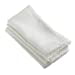 thumbnail image 3 of SARO 15062.I20S Serviette Carrée 20 Po. Design Pompon Ivoire - Ensemble de 4, 3 of 9