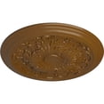 thumbnail image 3 of Ekena Millwork 20"OD x 1 1/2"P Damon Ceiling Medallion (Fits Canopies up to 3 3/8"), Hand-Painted Smokey Topaz, 3 of 6